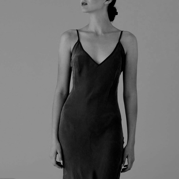 Gianna Molinaro Silk Slip Dress (size: AU 8) - Picture 3 of 4